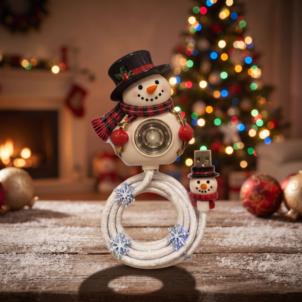Snowman Projection Light – Christmas Home Decor