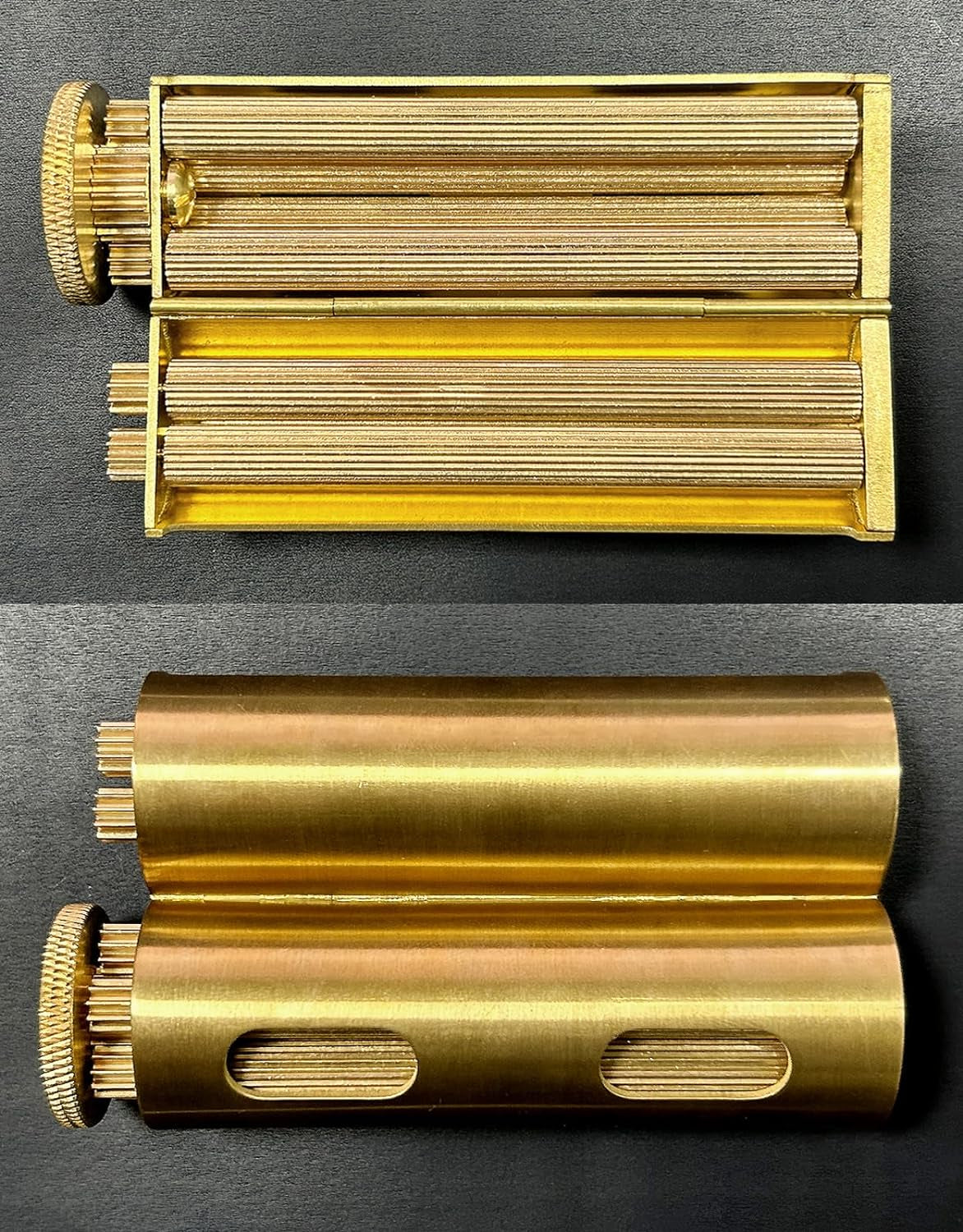 Vintage Brass Cigarette Roller